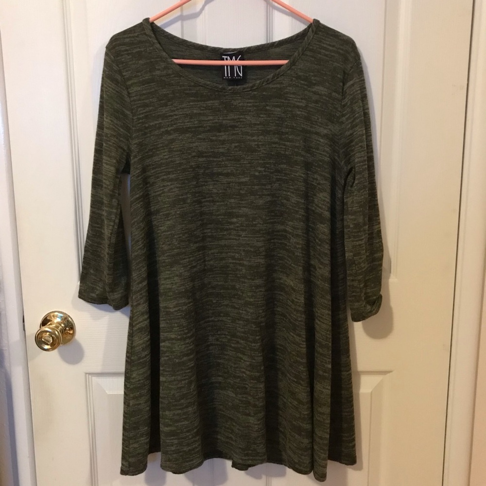 Forest Green Sweater Dress